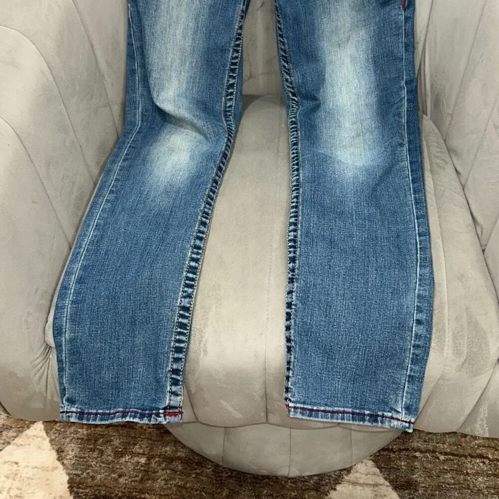 True religion slim straight sz12 jeans